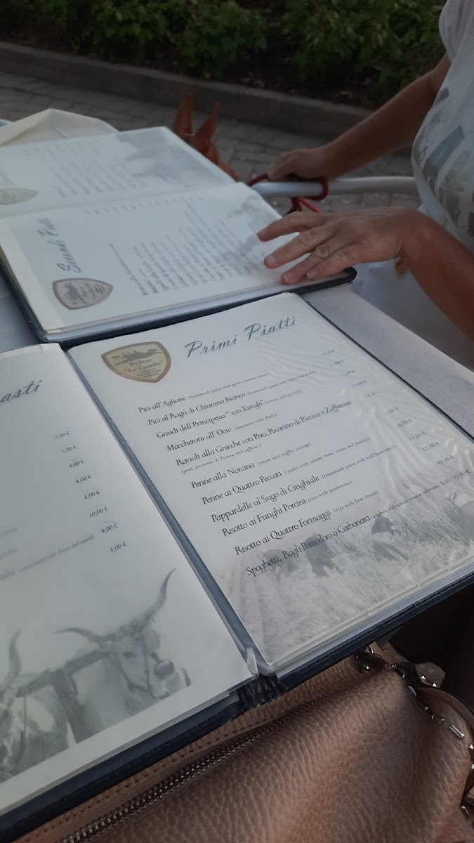 Menu Podere Le Caselle Di Pecchi Carolina & C. S.n.c.-10