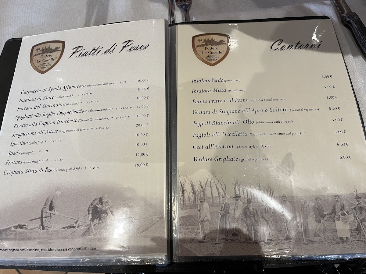 Menu Podere Le Caselle Di Pecchi Carolina & C. S.n.c.-6