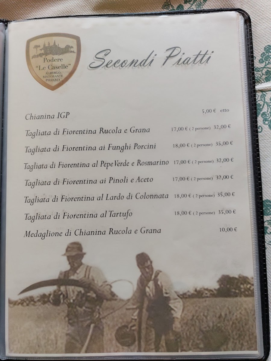 Menu Podere Le Caselle Di Pecchi Carolina & C. S.n.c.-7